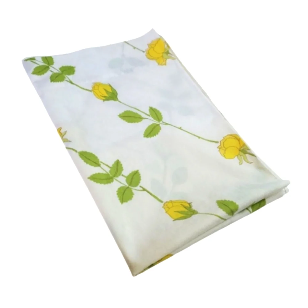 Vintage Wamsutta Ultracale Yellow Flower 1 Standard Pillow Case.